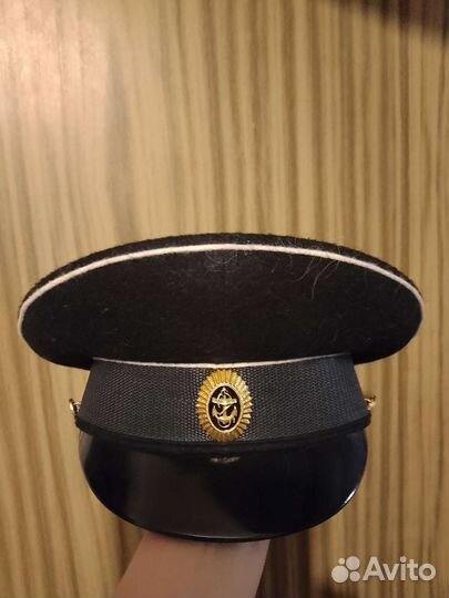 Фуражка вмф черная