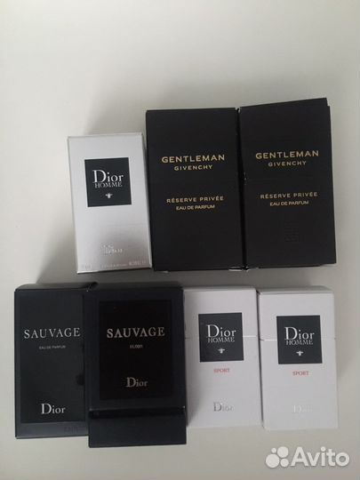 Ароматы семплы Dior Armani Boss tiziana