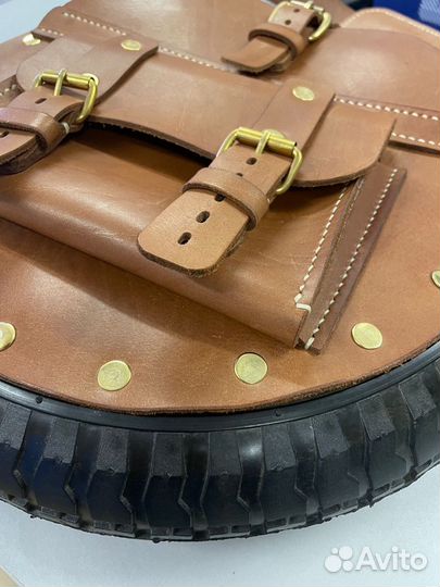 Кожаная сумка HandMade