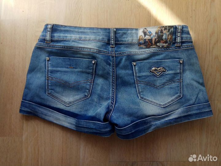 Шорты синие