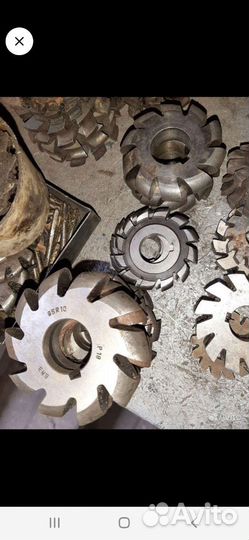 Фрезы радиусные и насадные