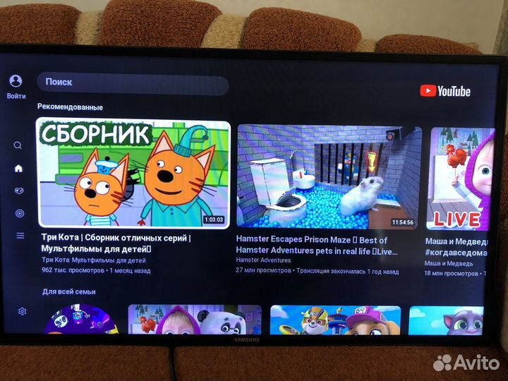 Samsung SMART tv 101 сантиметров