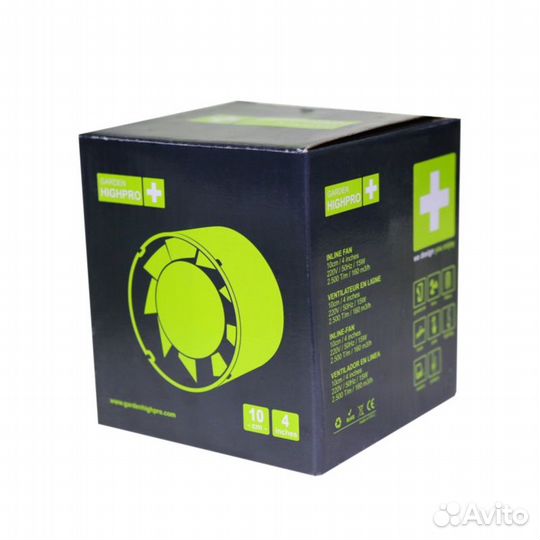 Вентилятор Garden Highpro 200 м3/час, 125 мм