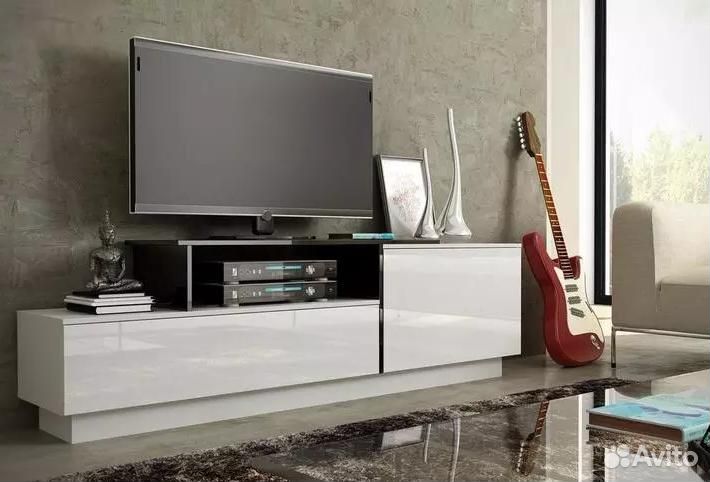 Тумба под тв Сигма (Модерн) мдф глянец 2