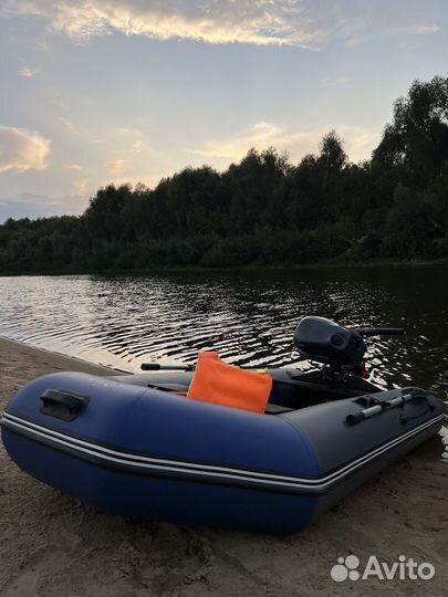 Пвх лодка в комплекте с мотором