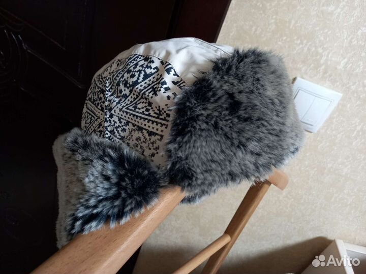 Шапка ушанка adidas