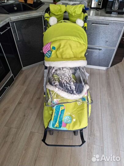 Коляска санки