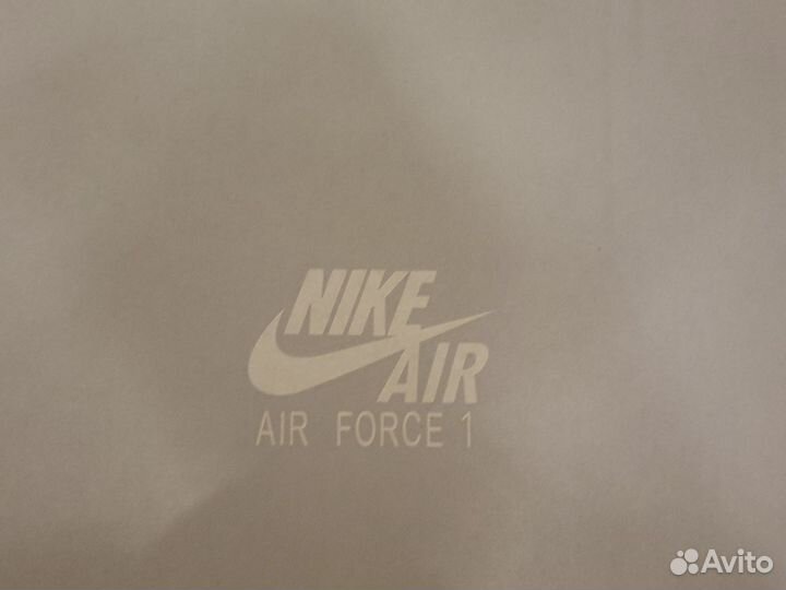 Кроссовки мужские nike air force 1, черные