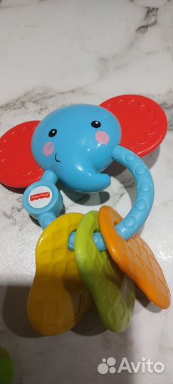 Игрушки- погремушки от 0 до 6 мес