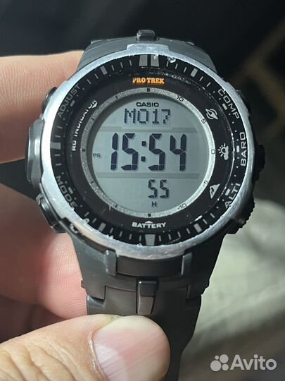 Часы casio pro trek prw 3000