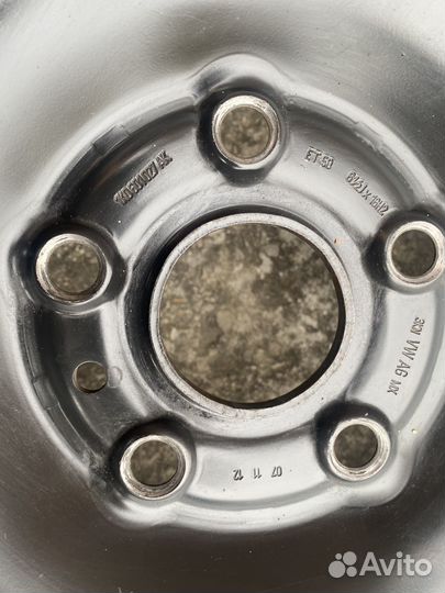 Диски R16 vw, skoda