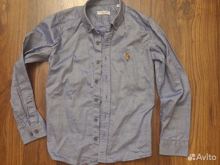 Рубашки школьные для мальчика новые 128-134