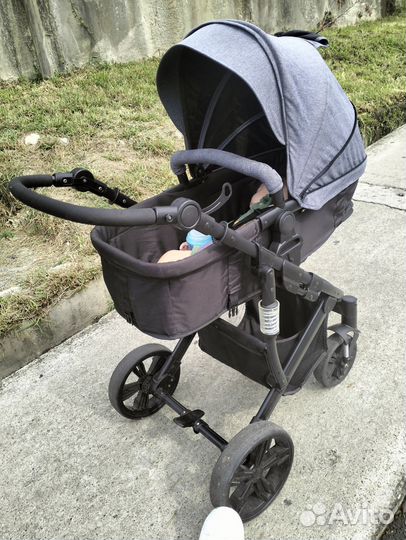 Детская коляска 2 в 1 индиго