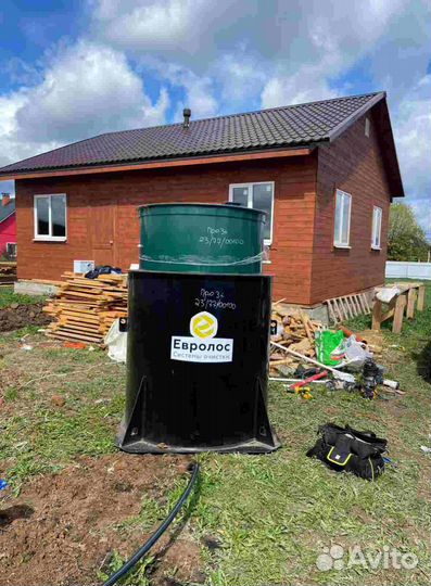 Септик под ключ Топас Евролос