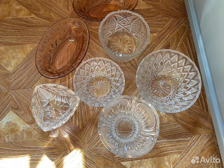 Салатник хрустальный