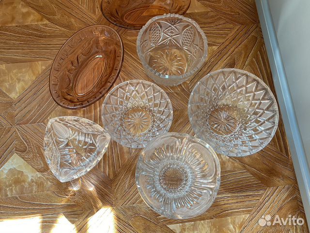 Салатник хрустальный