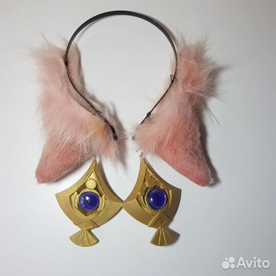 Ушки яэ мико косплей genshin