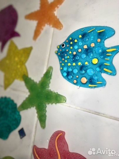 Мини коврики в ванную 11 шт