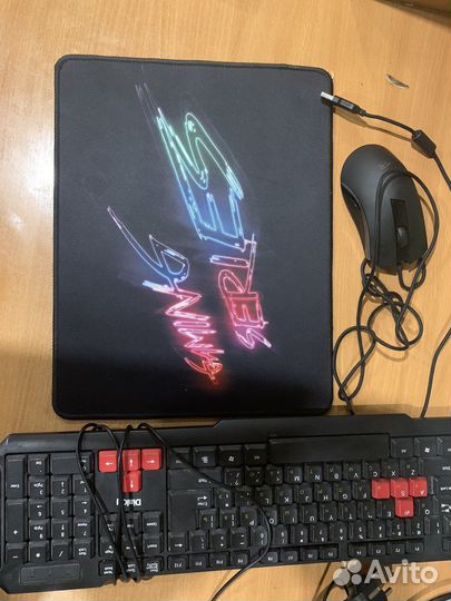 Коврик, мыщка, клавиатура