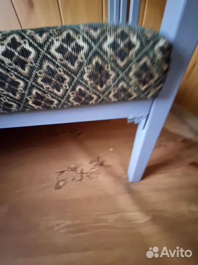 Двухъярусная кровать металлическая бу