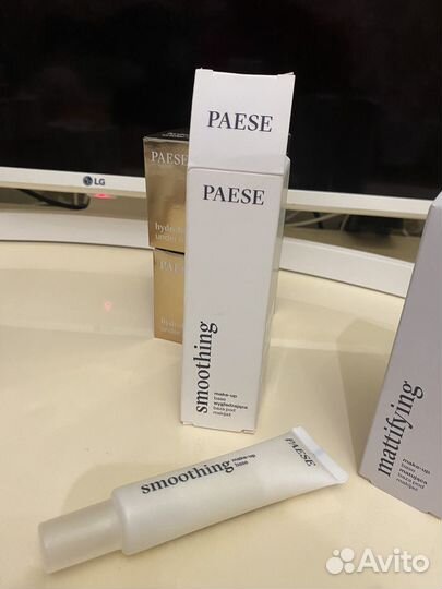 Тональный, база, консилер paese