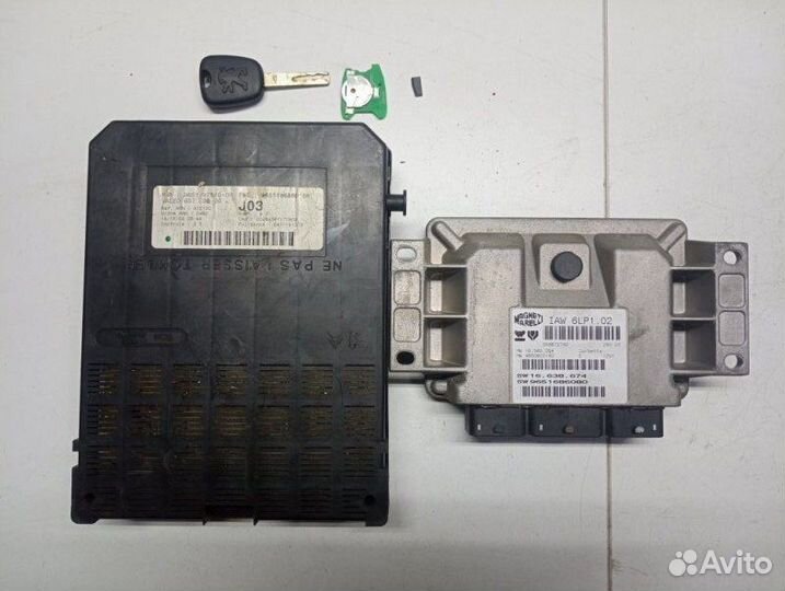 Комплект эбу Peugeot 307 2.0