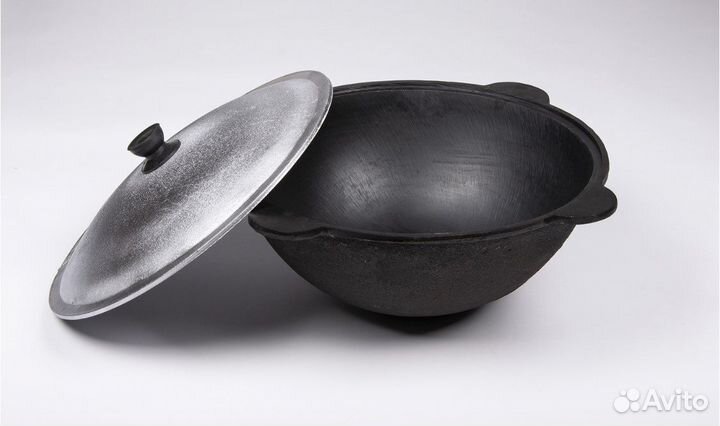 Комплект: казан 12л / 10 шампуров + специи