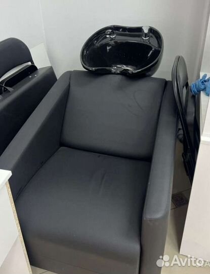 Парикмахерское кресло с мойкой