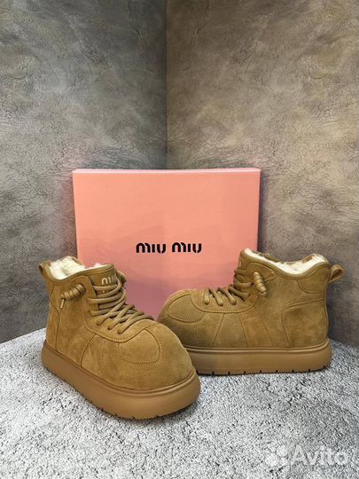 Угги miu miu