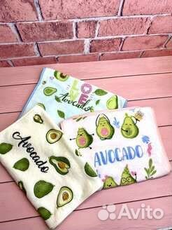 Кухонные полотенца сочный Авокадо