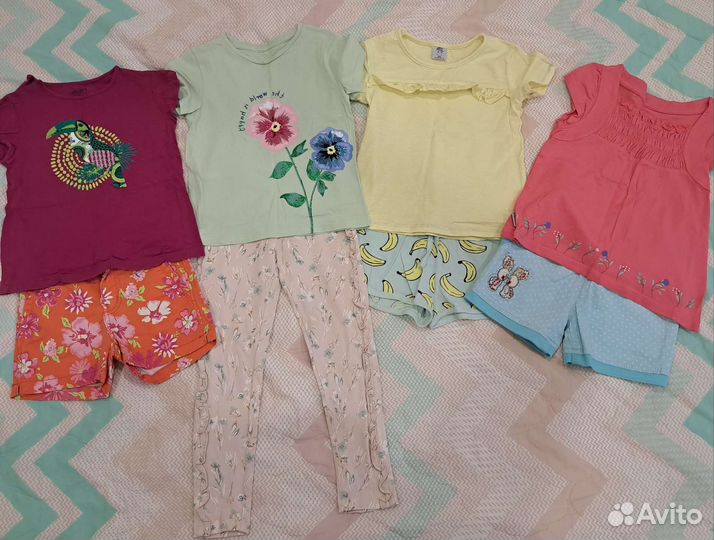 Вещи пакетом на девочку 104