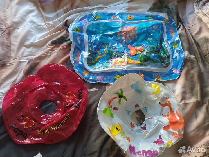 2круга на шею для плаванья и водная игра