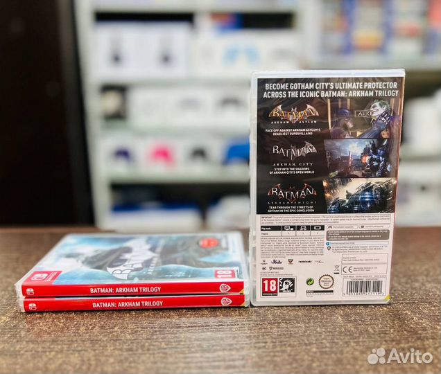 Игра Batman: Arkham Trilogy для Nintendo Switch