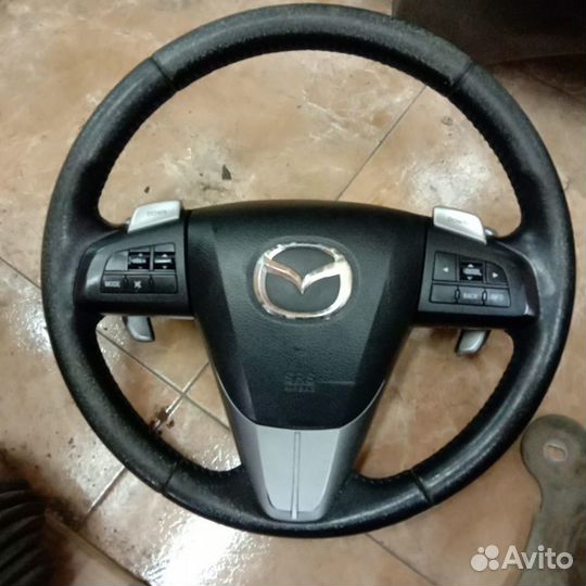 Подушка в руль SRS mazda 3 BL