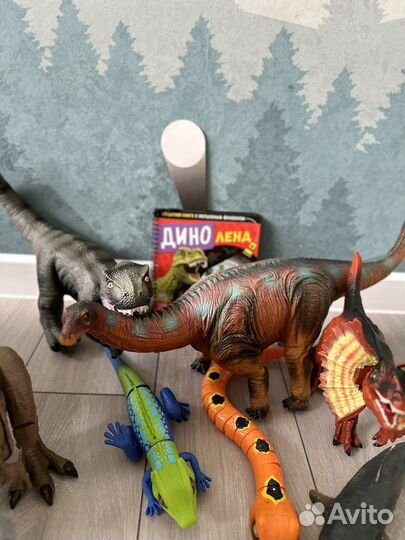 Коллекция динозавров парк юрского периода