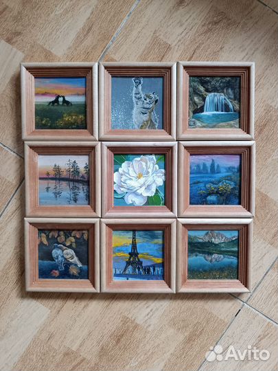 Картины маслом маленькие