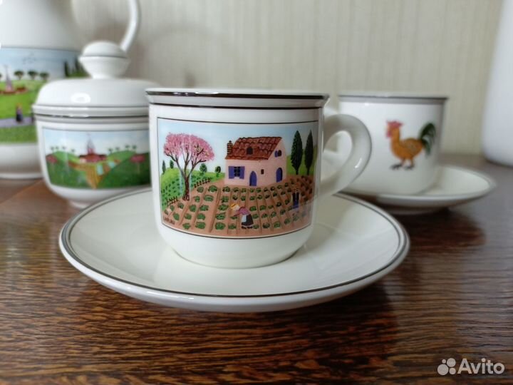 Villeroy & Boch Naif кофейный набор