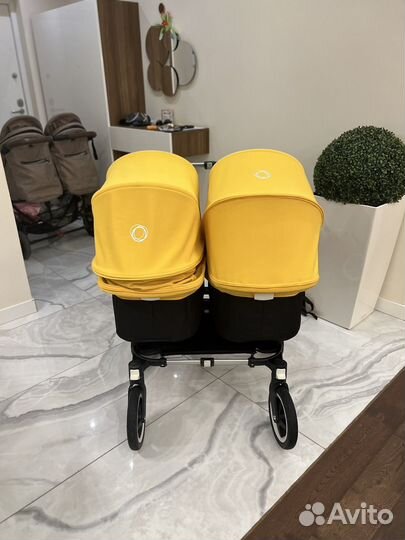 Коляска для двойни bugaboo donkey twin