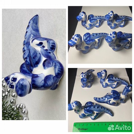 Дракон Гжель