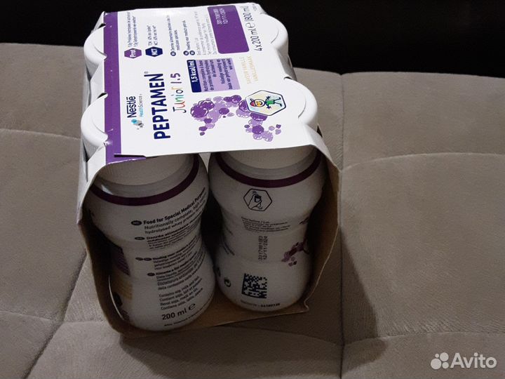 Смесь peptamen junior 1.5 вкус ваниль