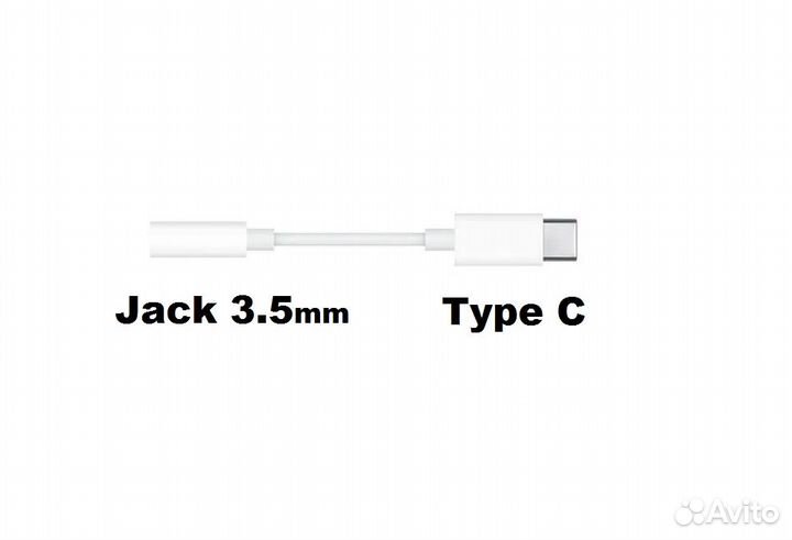 Адаптер Apple USB-C to 3.5 mm