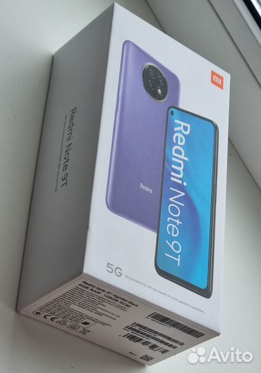 Xiaomi Redmi Note 9T, 4/128 ГБ