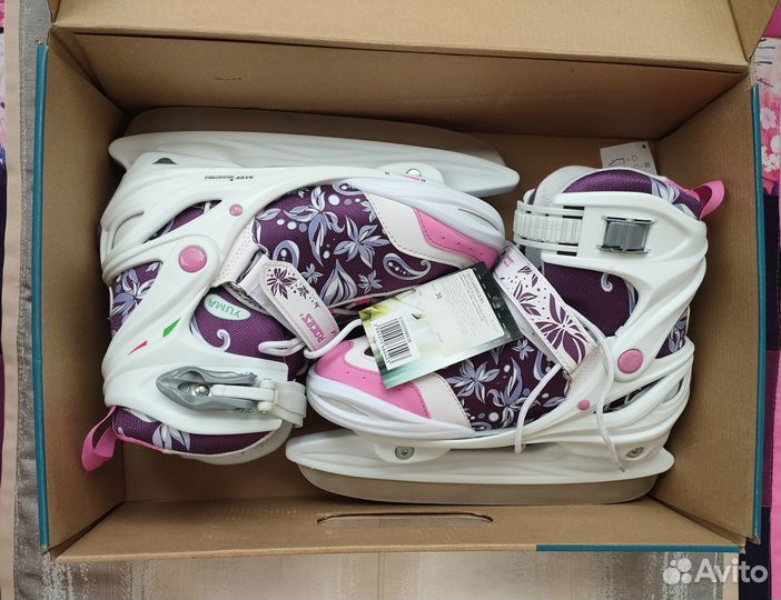 Коньки раздвижные детские Roces yuma 36-39