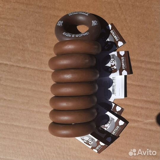 Эспандер кистевой 50 кг спортивный силовой бублик