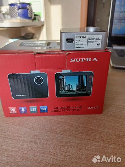 Автомобильный видеорегистратор supra SCR-470