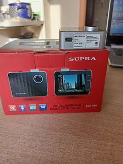 Автомобильный видеорегистратор supra SCR-470
