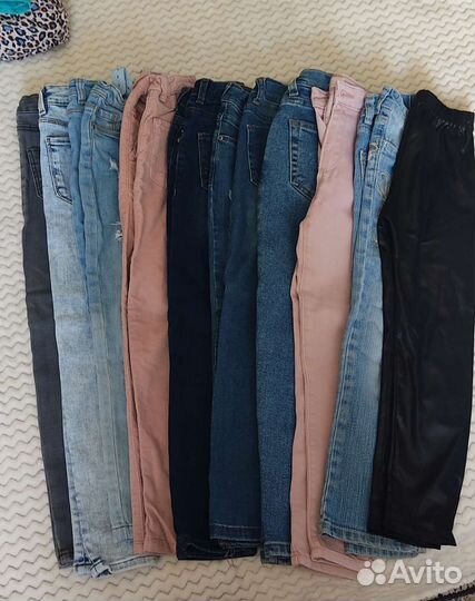 Детская одежда для девочек пакетом 116-122