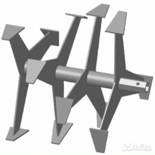 Фреза-культиватор S-24 мб с 6гр. втулкой, лепестко