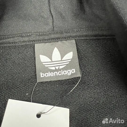 Balenciaga Adidas зип худи