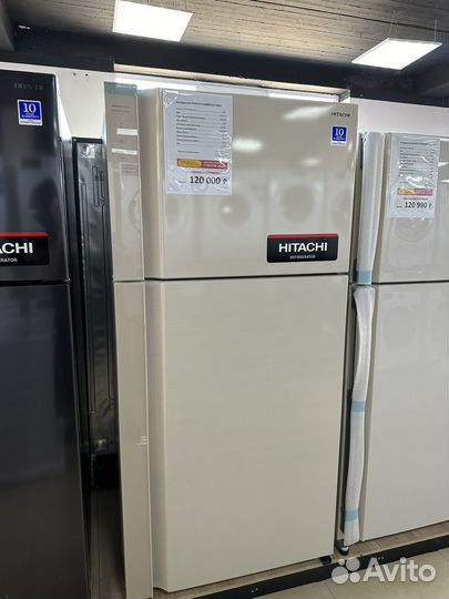 Холодильник Hitachi R-V660PUC7-1 бежевый